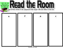 Read the Room Printable