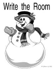 Write the Room-Snowman