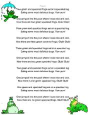 Grammar Worksheets/Poetry-Frog-Toad Poem