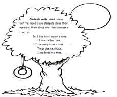 Descriptive Writing Worksheet-Tree Book