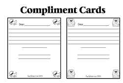 Compliment Cards