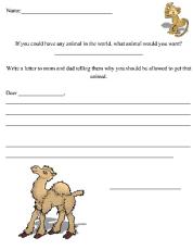 Friendly Letter Worksheets