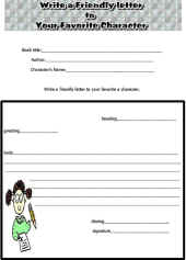 Friendly Letter Worksheets