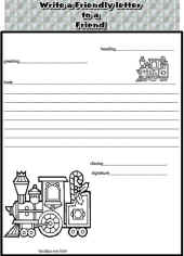 Friendly Letter Worksheets