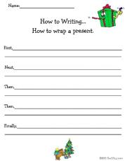 How to Write Worksheet