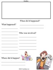 Grammar Worksheets/Writing Outside the Box-Newspaper Worksheet