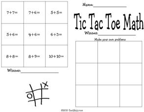 Math Addition Worksheet