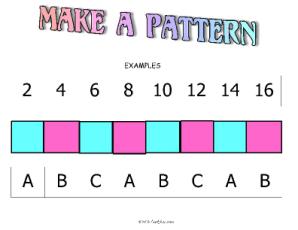 Math Worksheet-Patterns