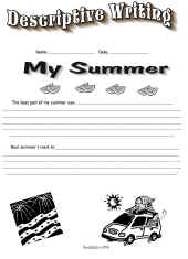 Themes/Back to School-My Summer