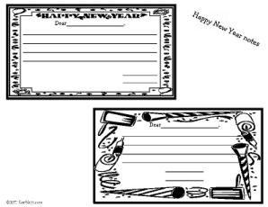 Themes/New Years-New Year Notes