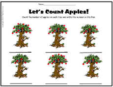 Themes/Johnny Appleseed-Count Apple
