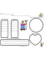 Reading Comprehension/Advanced Readers Worksheet