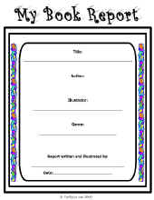 Reading Comprehension Worksheet/Book Report