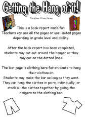 Reading Comprehension Worksheet/Book Report