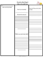 Reading Comprehension Worksheet/Book Report