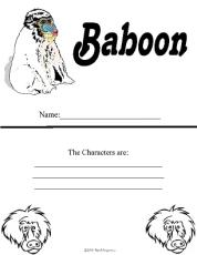 Reading Comprehension-Character Book Mark