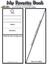 Reading Comprehension-Favorite Part Worksheet