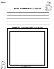 Reading Comprehension-Favorite Part Worksheet