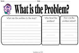 Reading Comprehension-Problem Is Worksheet