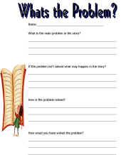 Reading Comprehension-Problem Is Worksheet