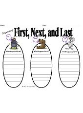 Reading Comprehension-Sequencing Worksheet