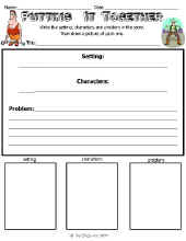 Reading Comprehension-Setting Worksheet