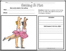 Reading Comprehension-Setting Worksheet