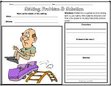 Reading Comprehension-Setting Worksheet