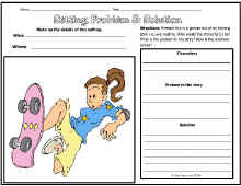 Reading Comprehension-Setting Worksheet