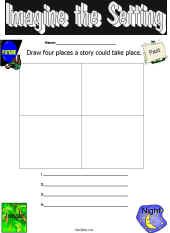 Reading Comprehension-Setting Worksheet