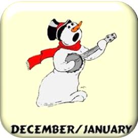 Calendars|December & January Button
