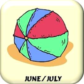 Calendars|June & July Button