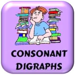 Phonics|Consonant Digraphs Button