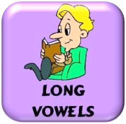 Phonics|Long Vowels Button