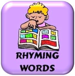 Phonics|Ryhming Words Button