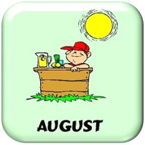 Themes|August Button