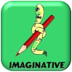 Imaginative Writing Button