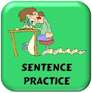 Sentence Practice Button
